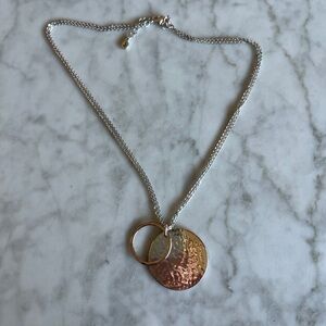 Elegant Silver Pendant Necklace